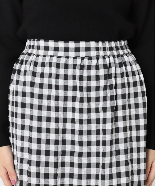 Simplicite（サンプリシテ）の「チェックティアード スカート◆（スカート・レディース・ブラック/ネイビー・FREE）」の17枚目の写真