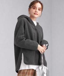 green label relaxing | ボア フーディー プルオーバー カットソー(Tシャツ/カットソー)