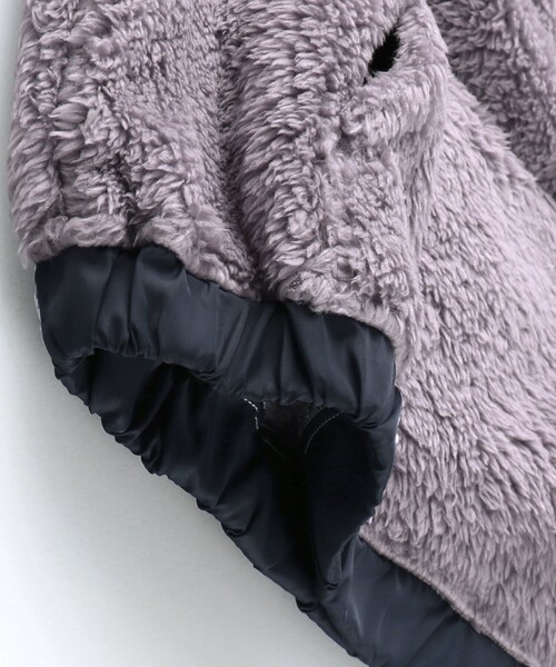 BRANSHES(ブランシェス)の「【やわらか】ボアパーカー(パーカー・キッズ・ブラウン/チャコールグレー/パープル・110/150/100/120/140/130)」の14枚目の写真