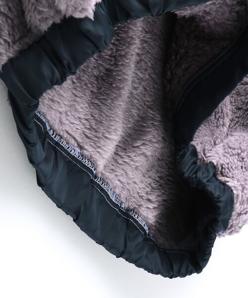 BRANSHES(ブランシェス)の「【やわらか】ボアパーカー(パーカー・キッズ・ブラウン/チャコールグレー/パープル・110/150/100/120/140/130)」の15枚目の写真
