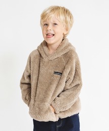 BRANSHES（ブランシェス）の「【やわらか】ボアパーカー（パーカー・キッズ）」