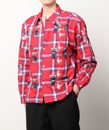 niche. | it’s inconspicuous presence By Niche/インコンスピキュアスプレゼンスバイニッチ/Flower Cut Work Nel Shirts(シャツ/ブラウス)