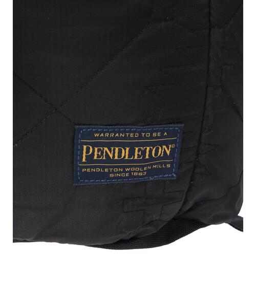 PENDLETON（ペンドルトン）の「■PENDLETON キルティングバックパック＊（バックパック/リュック・レディース・ブラック/ネイビー/カーキ・FREE）」の9枚目の写真