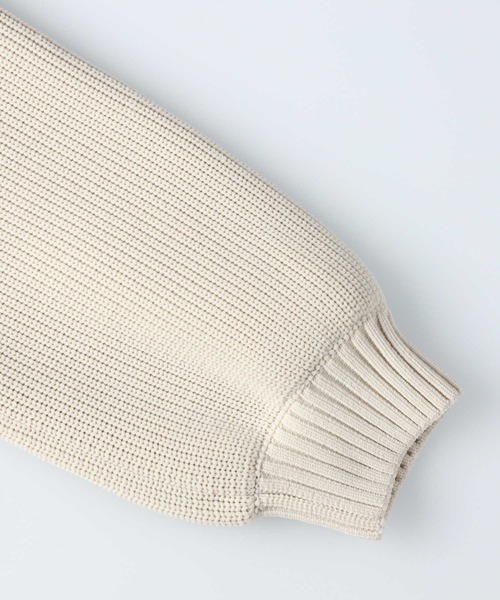 HONEYSUCKLE ROSE（ハニーサックルローズ）の「【HONEYSUCKLE ROSE】洗える軽ふわタートルニット（ニット/セーター・レディース・オフホワイト/サックスブルー/ブラック・S/M/L）」の20枚目の写真