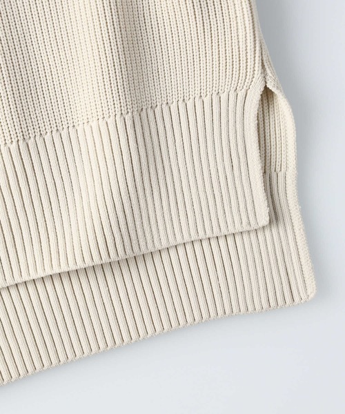 HONEYSUCKLE ROSE（ハニーサックルローズ）の「【HONEYSUCKLE ROSE】洗える軽ふわタートルニット（ニット/セーター・レディース・オフホワイト/サックスブルー/ブラック・S/M/L）」の21枚目の写真