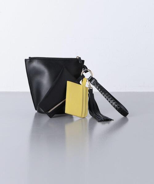 AMBOISE（アンボワーズ）の「【別注】＜AMBOISE（アンボワーズ）＞LULU 3SET ハンドバッグ（ハンドバッグ・レディース・ブラック/ベージュ・FREE）」の2枚目の写真