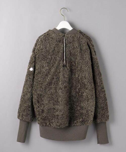 HYKE（ハイク）の「＜４ MONCLER HYKE（４ モンクレール ハイク）＞フリース プルオーバー ■■■（Tシャツ/カットソー・レディース・ベージュ・S/XS）」の6枚目の写真