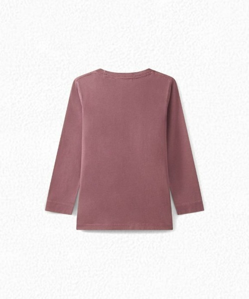 Bonpoint(ボンポワン)の「BON ロングTシャツ(Tシャツ/カットソー・キッズ・ボルドー・145/135)」の3枚目の写真