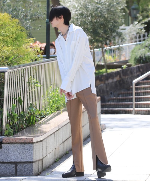 G.O.C（ジーオーシー）の「ブーツカットパンツ（その他パンツ・メンズ・ボルドー・MEDIUM）」の7枚目の写真