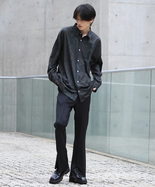 G.O.C（ジーオーシー）の「ブーツカットパンツ（その他パンツ・メンズ・ボルドー・MEDIUM）」の5枚目の写真