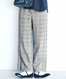 リブ イン コンフォート まるで着る毛布!激ぬく裏シャギーのらくちんストレートパンツ