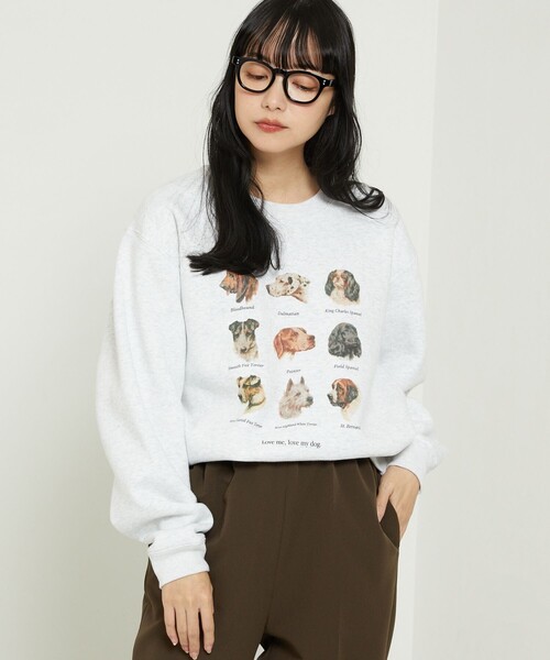 FREAK'S STORE（フリークスストア）の「9dogs Art Sweat Shirt