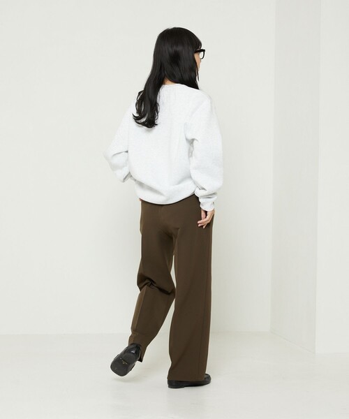 FREAK'S STORE（フリークスストア）の「9dogs Art Sweat Shirt/ドッグプリントスウェット(犬スウェット)（スウェット・レディース・ホワイト/ライトグレー・ﾌﾘ-）」の15枚目の写真