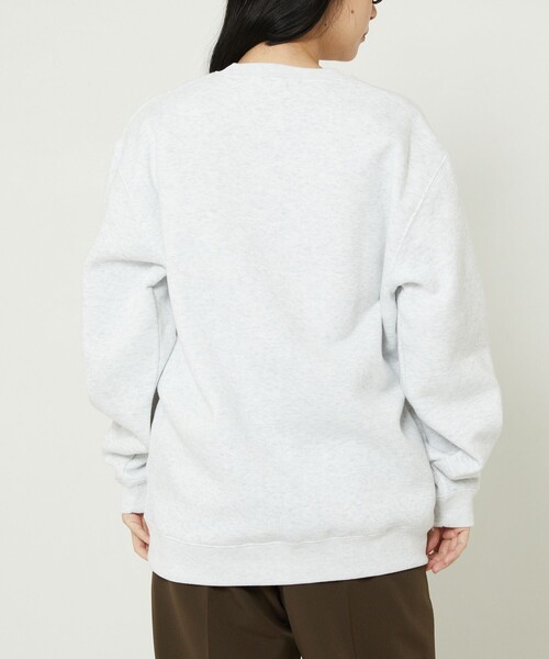 FREAK'S STORE（フリークスストア）の「9dogs Art Sweat Shirt/ドッグプリントスウェット(犬スウェット)（スウェット・レディース・ホワイト/ライトグレー・ﾌﾘ-）」の14枚目の写真