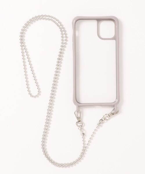 GLOBAL WORK（グローバルワーク）の「ストラップIPケース11/259000（スマホケース/カバー・レディース・ライトグレー/その他/グレー系その他・FREE）」の11枚目の写真