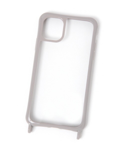 GLOBAL WORK（グローバルワーク）の「ストラップIPケース11/259000（スマホケース/カバー・レディース・ライトグレー/その他/グレー系その他・FREE）」の6枚目の写真