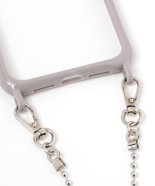 GLOBAL WORK（グローバルワーク）の「ストラップIPケース11/259000（スマホケース/カバー・レディース・ライトグレー/その他/グレー系その他・FREE）」の5枚目の写真