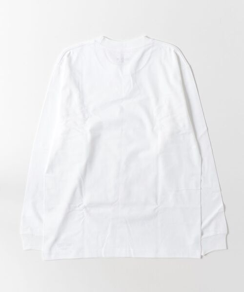 HANES(ヘインズ)の「【2枚セット】 Hanes ヘインズ クルーネック Tシャツ メンズ レディース ユニセックス BEEFY ビーフィー2枚組 ロンT 長袖 無地(Tシャツ/カットソー・メンズ・ブラック/ネイビー/グレー/グレー系その他/ホワイト・MEDIUM/LARGE/SMALL/X-LARGE/X-SMALL)」の7枚目の写真