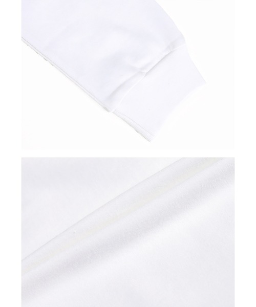 HANES(ヘインズ)の「【2枚セット】 Hanes ヘインズ クルーネック Tシャツ メンズ レディース ユニセックス BEEFY ビーフィー2枚組 ロンT 長袖 無地(Tシャツ/カットソー・メンズ・ブラック/ネイビー/グレー/グレー系その他/ホワイト・MEDIUM/LARGE/SMALL/X-LARGE/X-SMALL)」の15枚目の写真