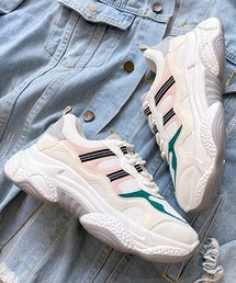 Futier land | MIXポイントカラーダッドスニーカー(スニーカー)