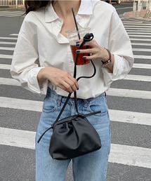 HALEY PESCA | HALEY PESCA/スモールサイズ フェイクレザーショルダーバッグ(ショルダーバッグ)