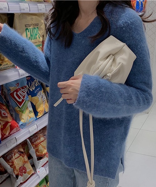 HALEY PESCA(ヘーリーペスカ)の「HALEY PESCA/スモールサイズ フェイクレザーショルダーバッグ(ショルダーバッグ・レディース・ホワイト/ブラック/ブラウン・FREE)」の13枚目の写真