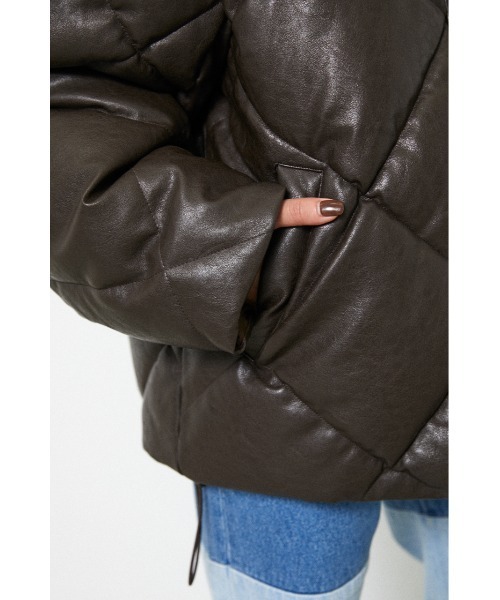 LAGUA GEM（ラグアジェム）の「F/LEATHER PADDING JK（その他アウター 