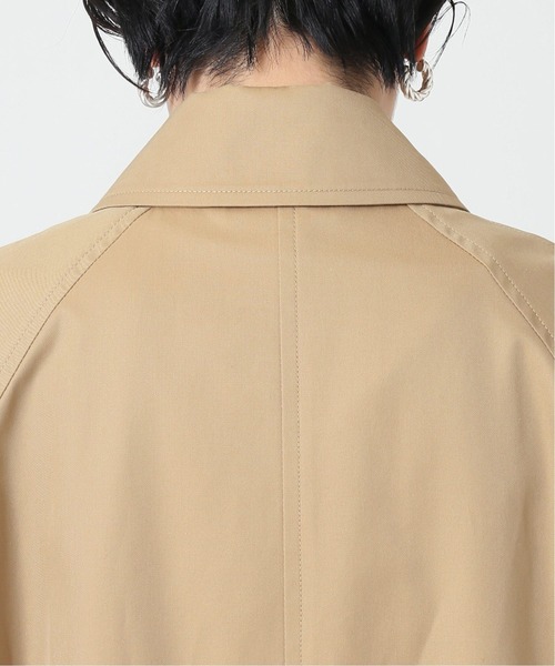 JOURNAL STANDARD relume（ジャーナルスタンダード　レリューム）の「スーピマコットンステンカラーコート◆（ステンカラーコート・レディース・ベージュ・38/36）」の18枚目の写真
