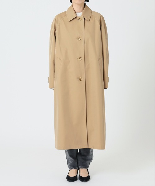 JOURNAL STANDARD relume（ジャーナルスタンダード　レリューム）の「スーピマコットンステンカラーコート◆（ステンカラーコート・レディース・ベージュ・38/36）」の14枚目の写真