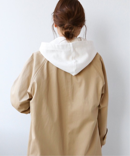 JOURNAL STANDARD relume（ジャーナルスタンダード　レリューム）の「スーピマコットンステンカラーコート◆（ステンカラーコート・レディース・ベージュ・38/36）」の8枚目の写真