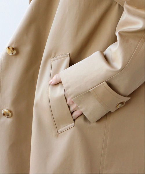 JOURNAL STANDARD relume（ジャーナルスタンダード　レリューム）の「スーピマコットンステンカラーコート◆（ステンカラーコート・レディース・ベージュ・38/36）」の12枚目の写真