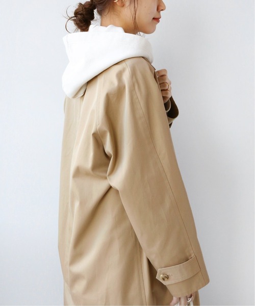 JOURNAL STANDARD relume（ジャーナルスタンダード　レリューム）の「スーピマコットンステンカラーコート◆（ステンカラーコート・レディース・ベージュ・38/36）」の9枚目の写真
