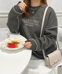 apres jour（アプレジュール）の「ステッチデザインスウェット【ZOZOTOWN限定アイテム】（スウェット）」