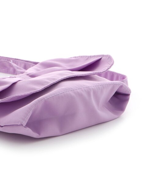 Ampersand（アンパサンド）の「２WAYリボンつき移動ポケット（ポーチ・キッズ・ピンク/ラベンダー・FREE）」の3枚目の写真