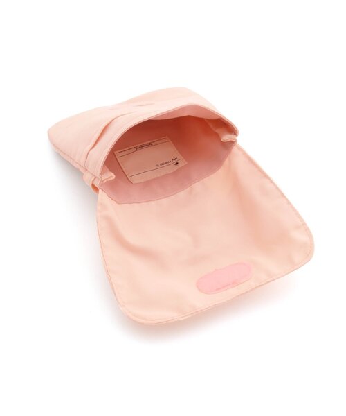 Ampersand（アンパサンド）の「２WAYリボンつき移動ポケット（ポーチ・キッズ・ピンク/ラベンダー・FREE）」の4枚目の写真