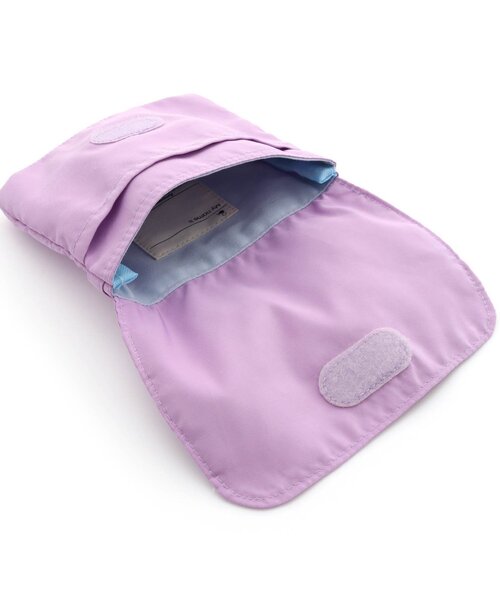 Ampersand（アンパサンド）の「２WAYリボンつき移動ポケット（ポーチ・キッズ・ピンク/ラベンダー・FREE）」の6枚目の写真