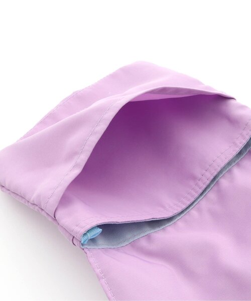 Ampersand（アンパサンド）の「２WAYリボンつき移動ポケット（ポーチ・キッズ・ピンク/ラベンダー・FREE）」の7枚目の写真