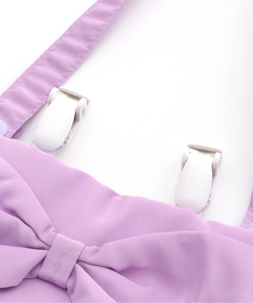 Ampersand（アンパサンド）の「２WAYリボンつき移動ポケット（ポーチ・キッズ・ピンク/ラベンダー・FREE）」の12枚目の写真