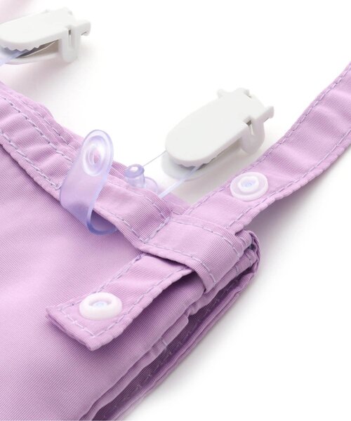 Ampersand（アンパサンド）の「２WAYリボンつき移動ポケット（ポーチ・キッズ・ピンク/ラベンダー・FREE）」の14枚目の写真