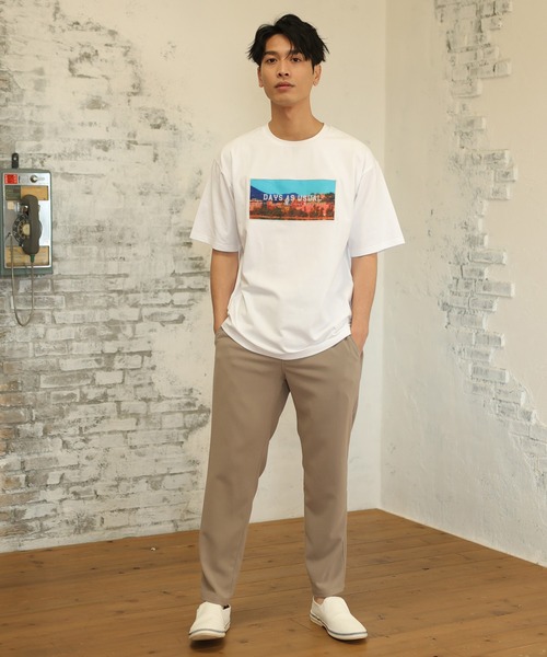 UNION STATION(ユニオンステーション)の「【3D】ベア天竺昇華転写プリントTシャツ(Tシャツ/カットソー・メンズ・ホワイト/ブラック・LL/M/L)」の9枚目の写真