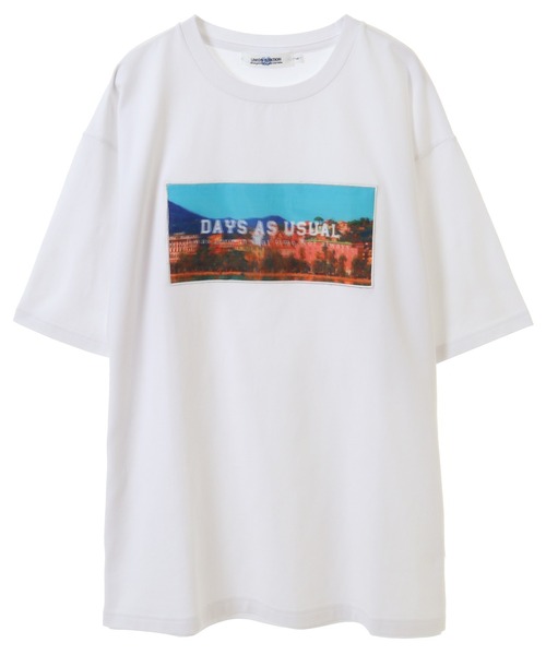 UNION STATION(ユニオンステーション)の「【3D】ベア天竺昇華転写プリントTシャツ(Tシャツ/カットソー・メンズ・ホワイト/ブラック・LL/M/L)」の6枚目の写真