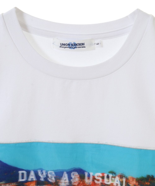 UNION STATION(ユニオンステーション)の「【3D】ベア天竺昇華転写プリントTシャツ(Tシャツ/カットソー・メンズ・ホワイト/ブラック・LL/M/L)」の8枚目の写真