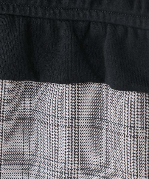 ikka（イッカ）の「【キッズ】ベストレイヤードチェック柄ワンピース(100~160cm)（ワンピース・キッズ・ブラック/オフホワイト・100/110/120/130/140/150/160）」の11枚目の写真