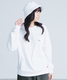 【DICKIES/ディッキーズ】ミニワッペン ワンポイントロゴロンTスウェットトレーナー