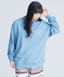 【DICKIES/ディッキーズ】ミニワッペン ワンポイントロゴロンTスウェットトレーナー