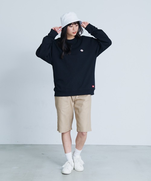 Dickies(ディッキーズ)の「【DICKIES/ディッキーズ】ミニワッペン ワンポイントロゴロンTスウェットトレーナー(スウェット・メンズ・ピンク/ベージュ/ブラック/ホワイト/ブルー・X-LARGE/LARGE/MEDIUM)」の15枚目の写真