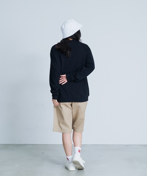 Dickies(ディッキーズ)の「【DICKIES/ディッキーズ】ミニワッペン ワンポイントロゴロンTスウェットトレーナー(スウェット・メンズ・ピンク/ベージュ/ブラック/ホワイト/ブルー・X-LARGE/LARGE/MEDIUM)」の17枚目の写真