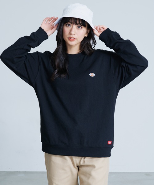 Dickies(ディッキーズ)の「【DICKIES/ディッキーズ】ミニワッペン ワンポイントロゴロンTスウェットトレーナー(スウェット・メンズ・ピンク/ベージュ/ブラック/ホワイト/ブルー・X-LARGE/LARGE/MEDIUM)」の21枚目の写真