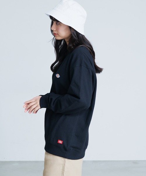 Dickies(ディッキーズ)の「【DICKIES/ディッキーズ】ミニワッペン ワンポイントロゴロンTスウェットトレーナー(スウェット・メンズ・ピンク/ベージュ/ブラック/ホワイト/ブルー・X-LARGE/LARGE/MEDIUM)」の22枚目の写真