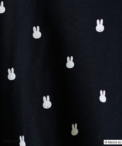 natural couture(ナチュラルクチュール)の「【ミッフィーコラボ・WEB限定カラー有り】アソート柄ショート丈T(Tシャツ/カットソー・レディース・ブラック/ベージュ/オフホワイト/その他1・FREE)」の13枚目の写真